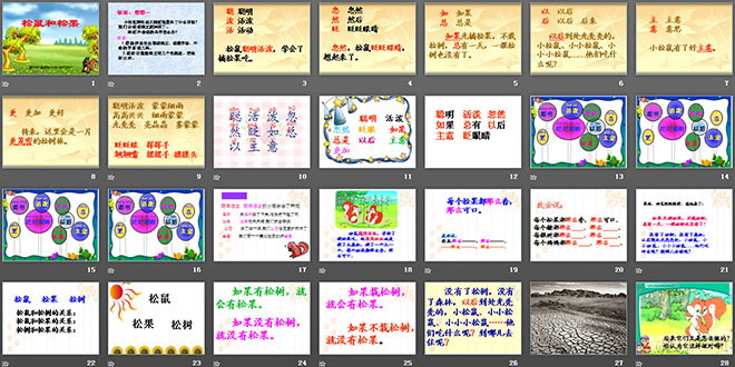 图片[2]-《松鼠和松果》PPT课件6-第一PPT