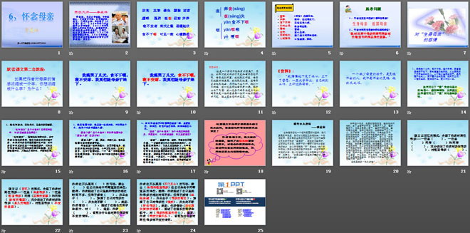 图片[2]-《怀念母亲》PPT课件下载4-第一PPT