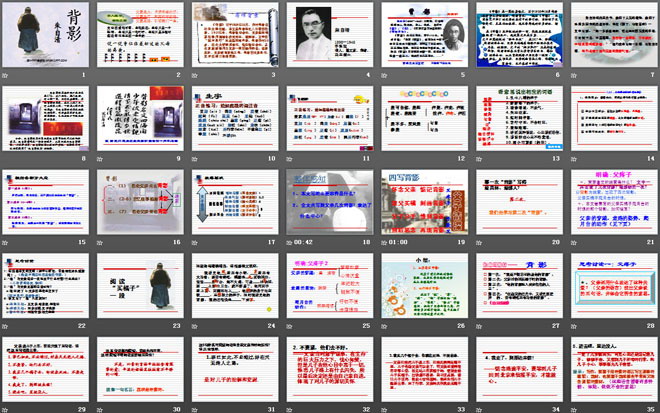 图片[2]-《背影》PPT课件3-第一PPT