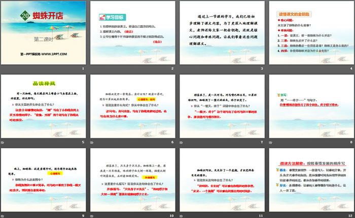 图片[2]-《蜘蛛开店》PPT课件(第二课时)-第一PPT