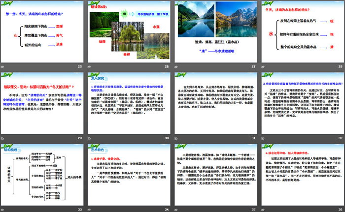图片[4]-《济南的冬天》PPT-第一PPT