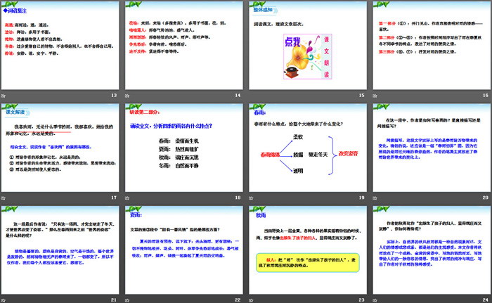 图片[3]-《雨的四季》PPT-第一PPT