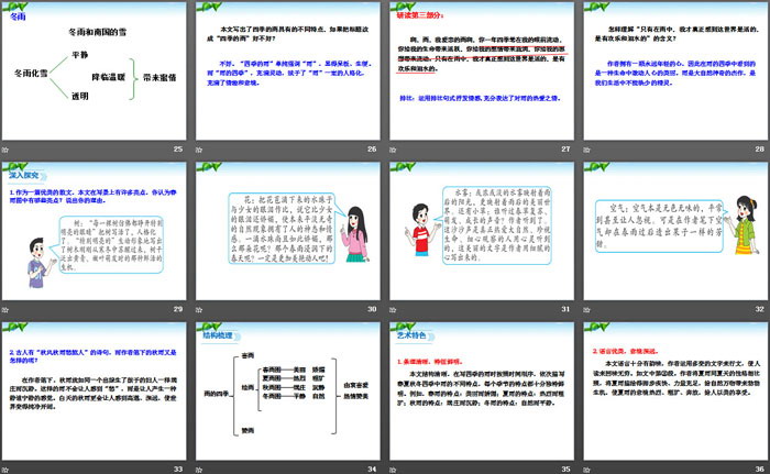 图片[4]-《雨的四季》PPT-第一PPT