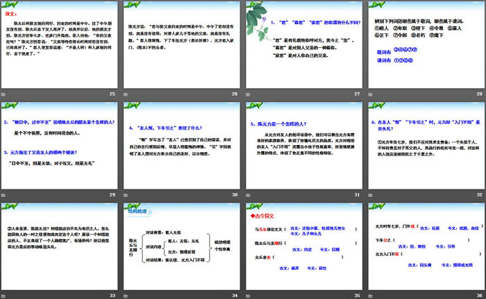 图片[4]-《世说新语二则》PPT-第一PPT