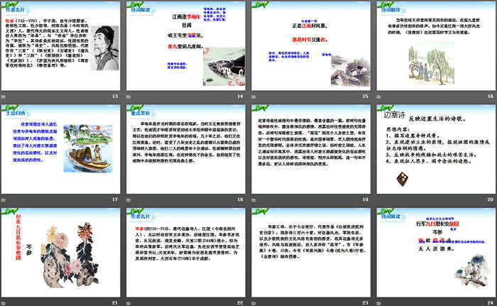 图片[3]-《课外古诗词诵读》PPT-第一PPT