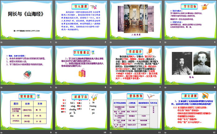 图片[2]-《阿长与》PPT-第一PPT