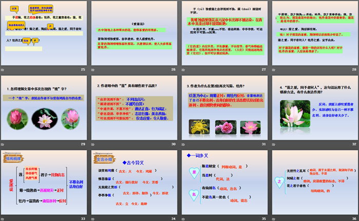 图片[4]-短文两篇《陋室铭》《爱莲说》PPT-第一PPT