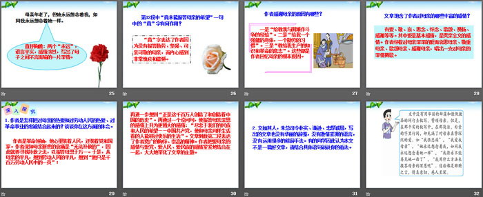 图片[4]-《回忆我的母亲》PPT-第一PPT