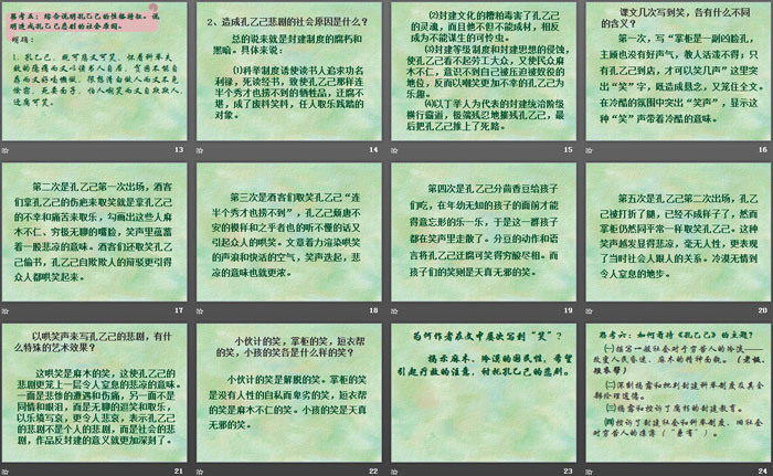 图片[3]-《孔乙己》PPT免费课件下载-第一PPT