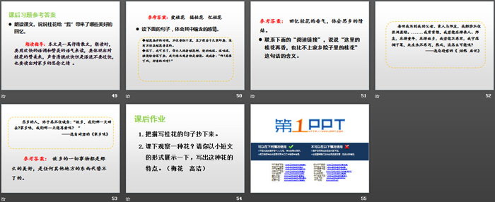 图片[6]-《桂花雨》PPT教学课件-第一PPT