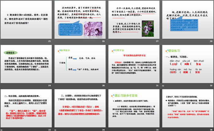 图片[4]-《丁香结》PPT-第一PPT
