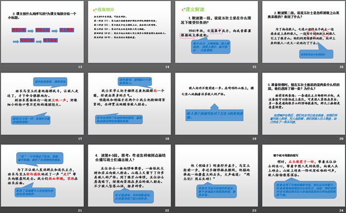 图片[3]-《狼牙山五壮士》PPT-第一PPT