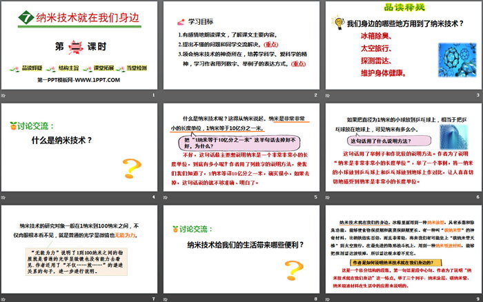 图片[2]-《纳米技术就在我们身边》PPT(第二课时)-第一PPT