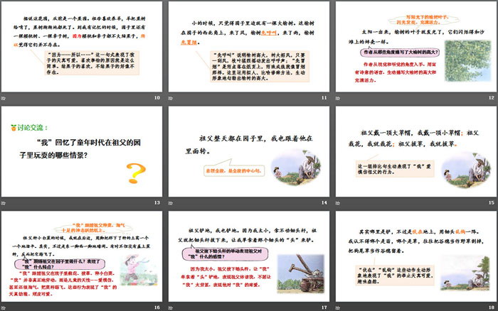 图片[3]-《祖父的园子》PPT(第二课时)-第一PPT