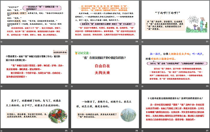 图片[4]-《祖父的园子》PPT(第二课时)-第一PPT
