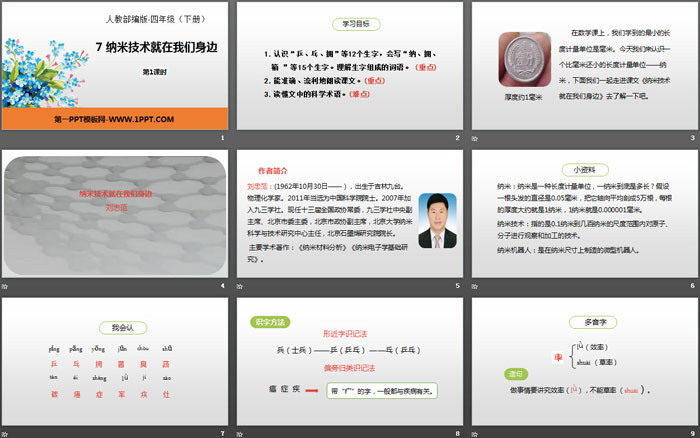 图片[2]-《纳米技术就在我们身边》PPT(第1课时)-第一PPT