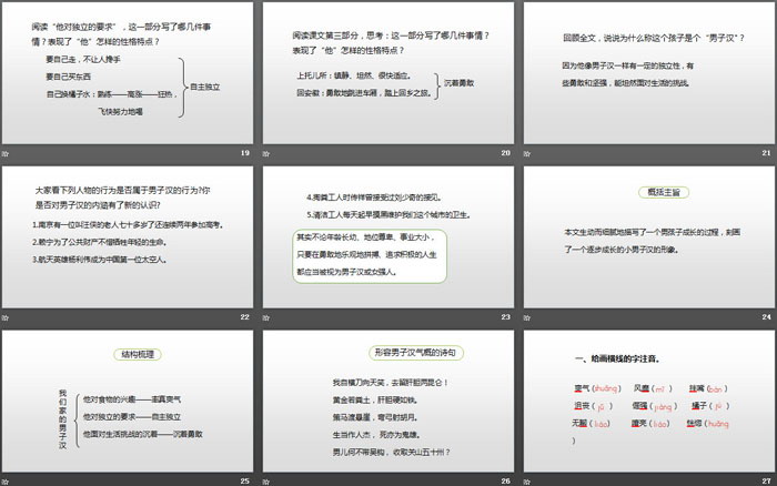 图片[4]-《我们家的男子汉》PPT下载-第一PPT