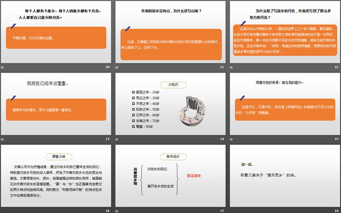 图片[3]-《月是故乡明》PPT-第一PPT