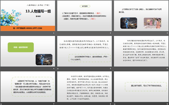 图片[2]-《人物描写一组》PPT(第2课时)-第一PPT