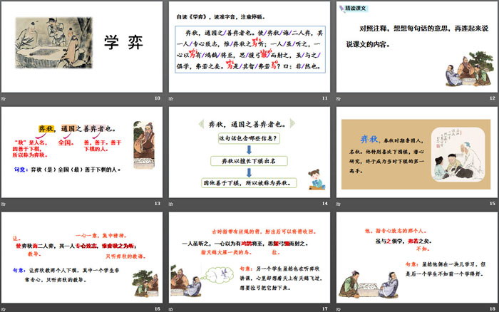 图片[3]-《学弈》文言文二则PPT-第一PPT