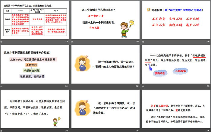 图片[5]-《真理诞生于一百个问号之后》PPT教学课件-第一PPT