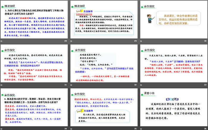图片[5]-《回忆鲁迅先生》PPT教学课件-第一PPT