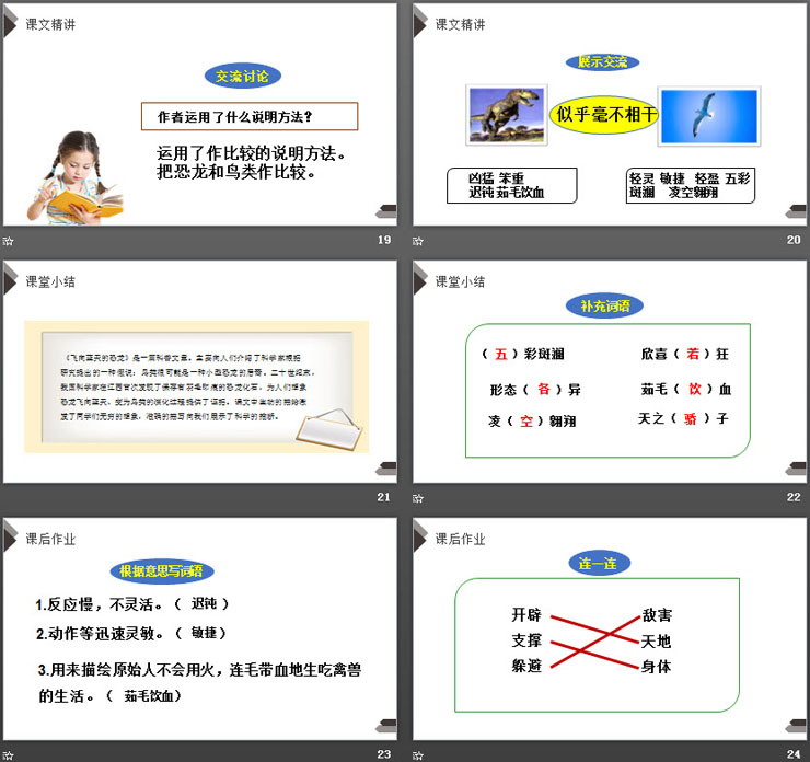 图片[5]-《飞向蓝天的恐龙》PPT课件免费下载-第一PPT