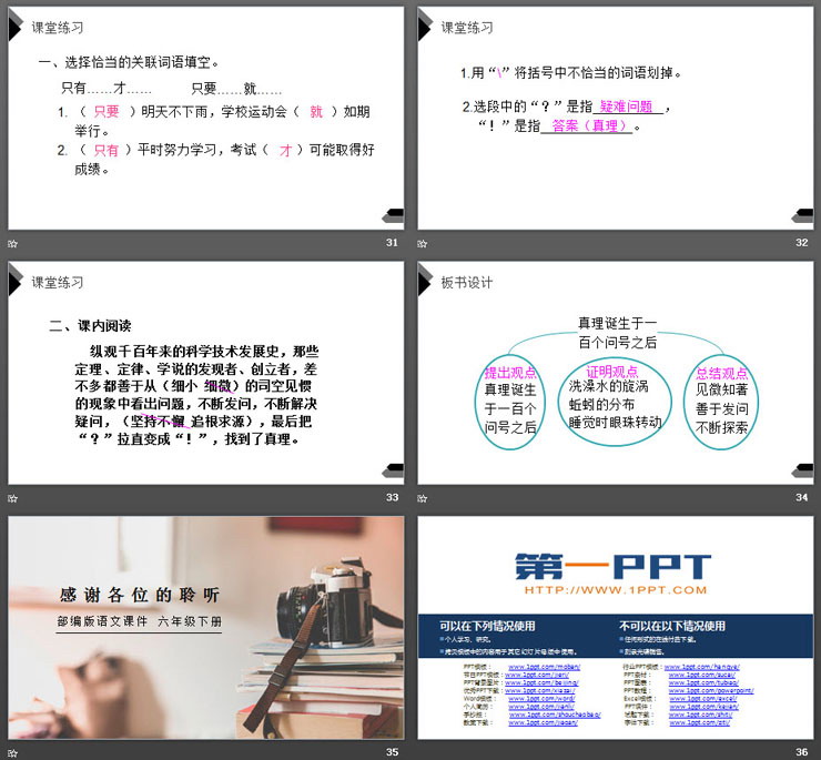 图片[7]-《真理诞生于一百个问号之后》PPT课件下载-第一PPT