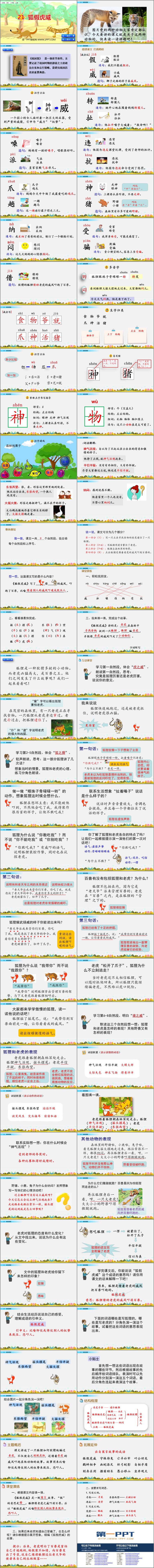 图片[2]-《狐假虎威》PPT优质课件下载-第一PPT