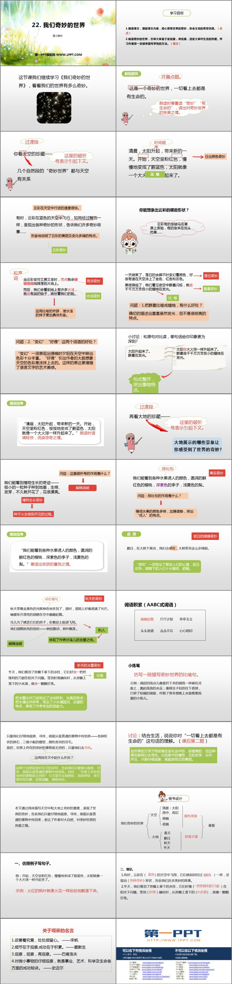 图片[2]-《我们奇妙的世界》PPT课件(第2课时)-第一PPT