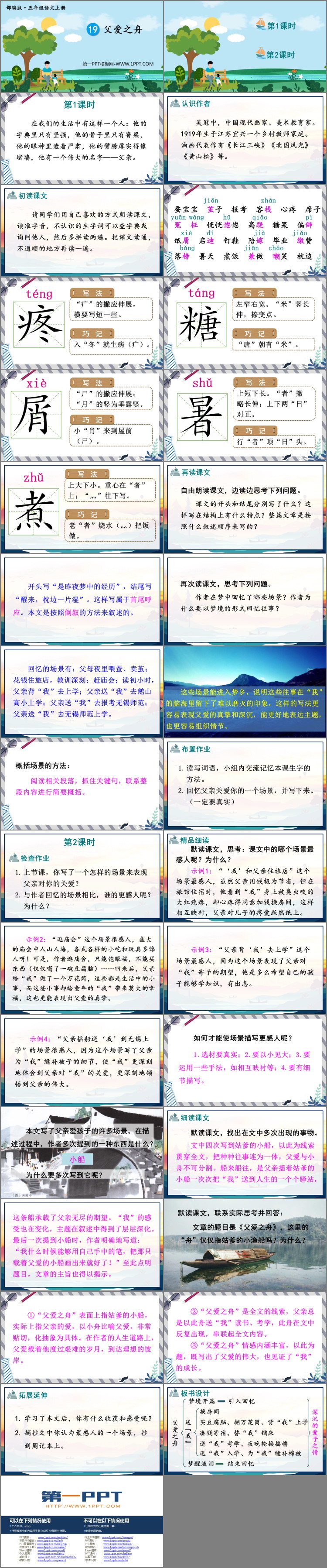 图片[2]-父爱之舟-第一PPT