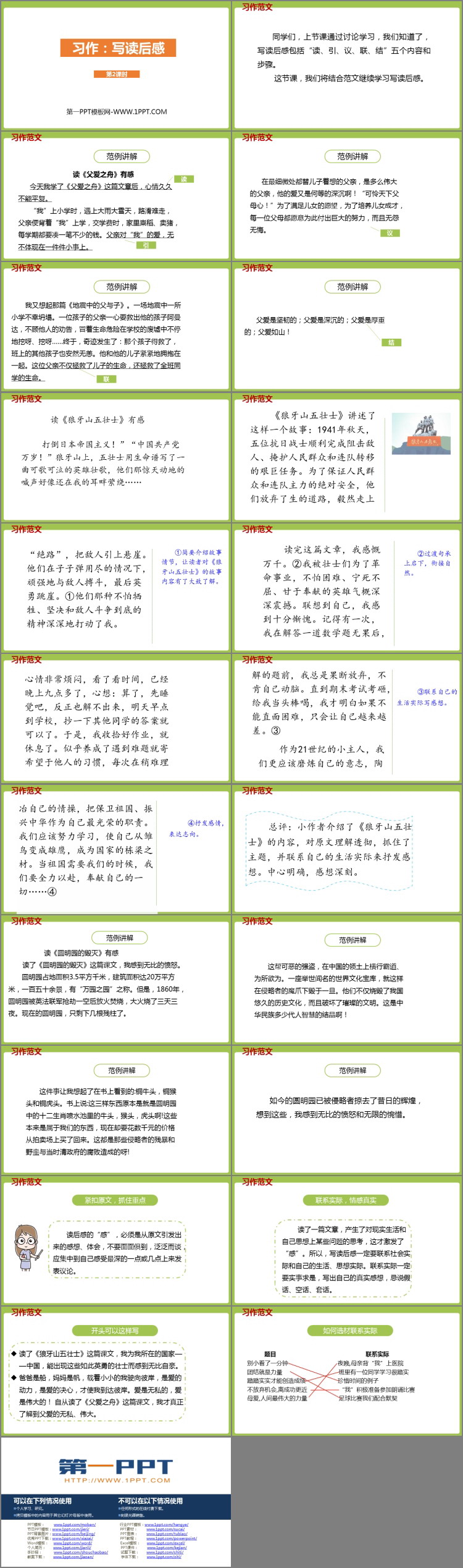 图片[2]-《写读后感》PPT课件(第2课时)-第一PPT