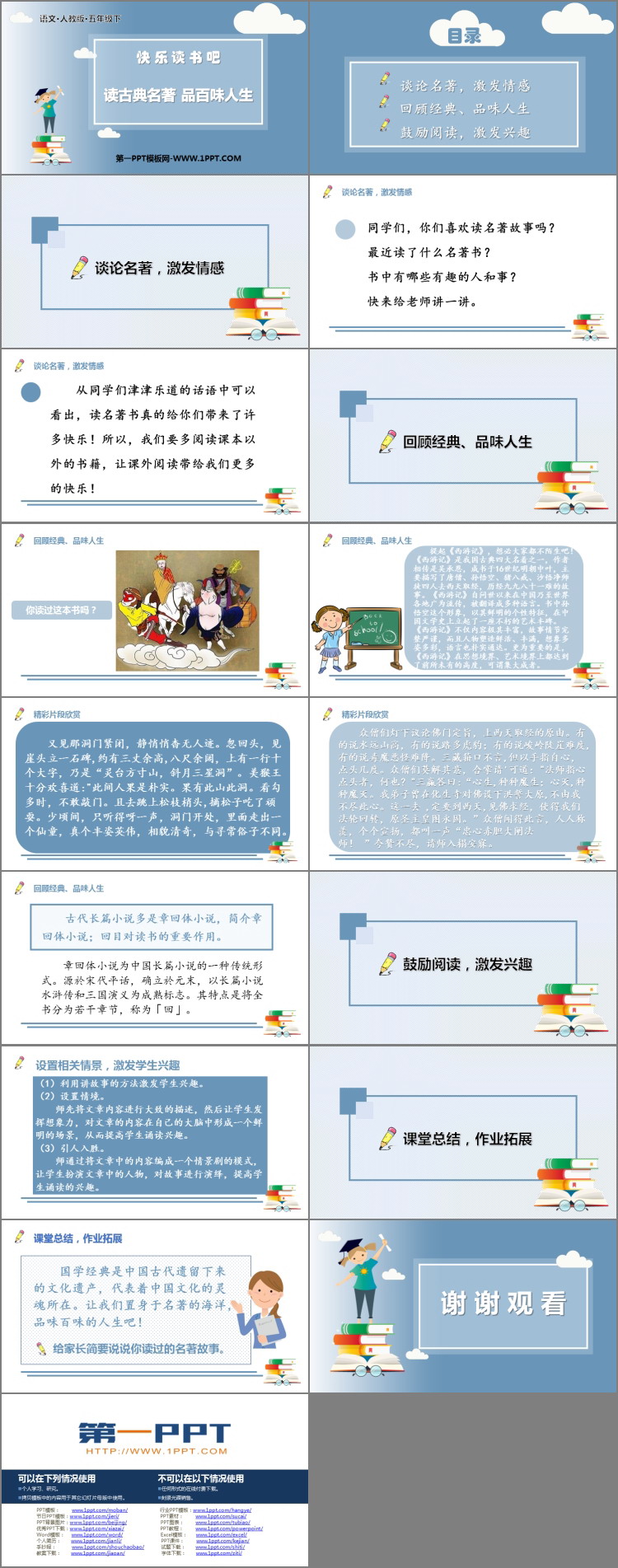 图片[2]-《读古典名著，品百味人生》PPT精品课件-第一PPT