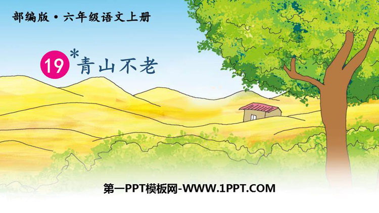 图片[1]-《青山不老》PPT优质课件-第一PPT