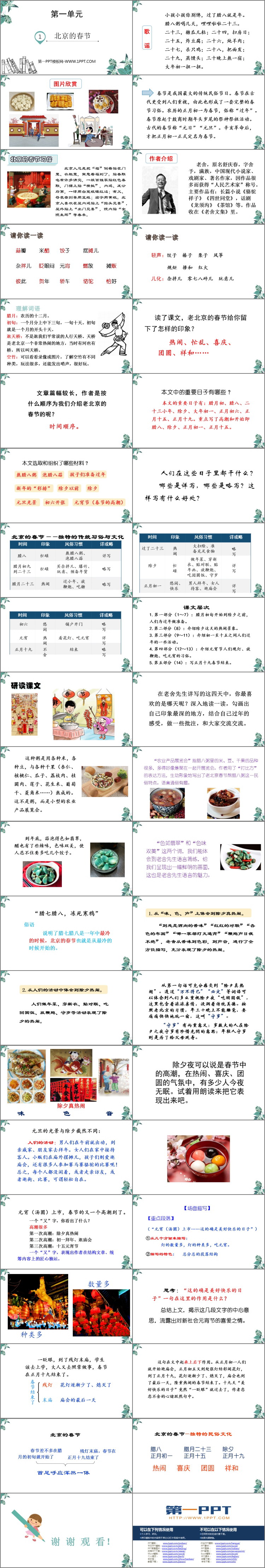图片[2]-《北京的春节》PPT优质课件-第一PPT