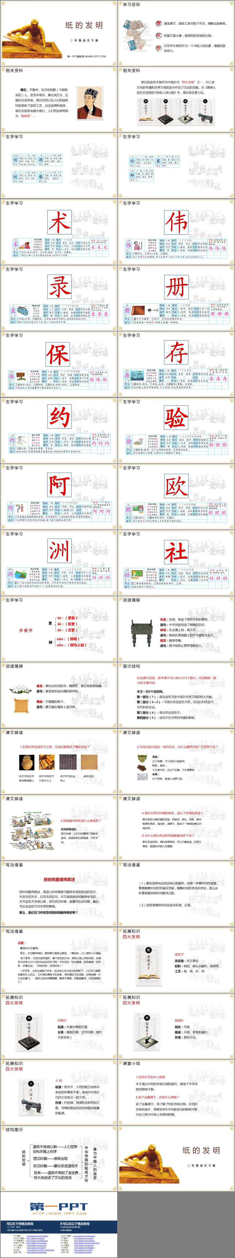 图片[2]-《纸的发明》PPT优质课件-第一PPT