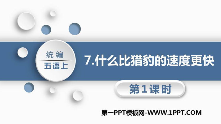 图片[1]-《什么比猎豹的速度更快》PPT教学课件(第1课时)-第一PPT