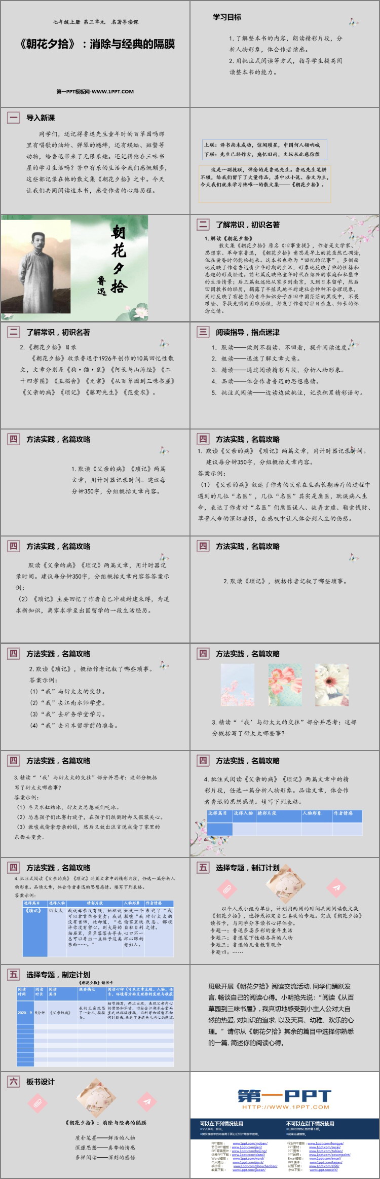 图片[2]-《朝花夕拾：消除与经典的隔膜》PPT课件下载-第一PPT