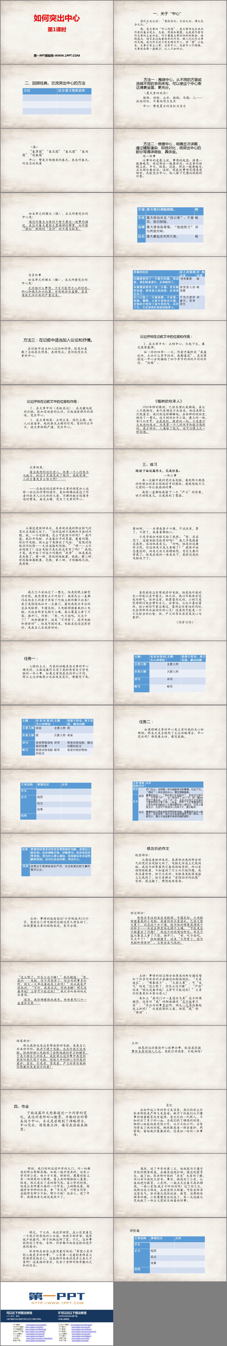 图片[2]-如何突出中心-第一PPT