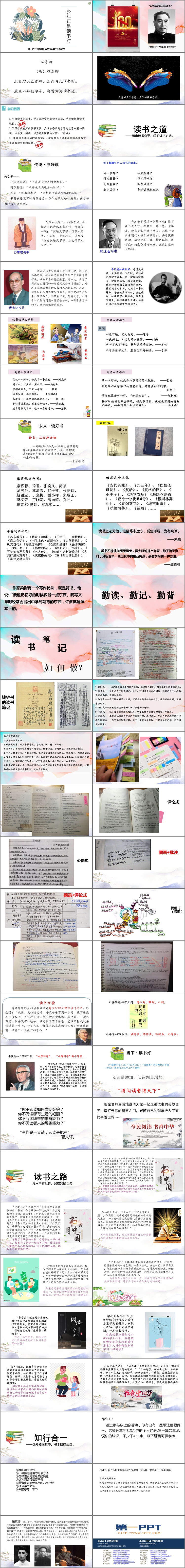 图片[2]-《少年正是读书时》PPT精品课件下载-第一PPT