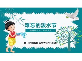 《难忘的泼水节》PPT课文课件-第一PPT