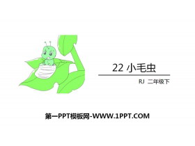 《小毛虫》PPT课件下载-第一PPT