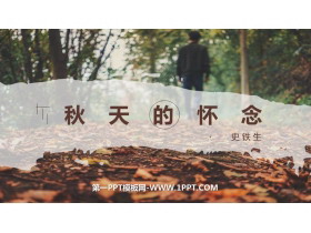 《秋天的怀念》PPT精品教学课件-第一PPT