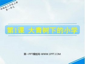 《大青树下的小学》PPT教学课件-第一PPT