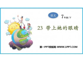 《带上她的眼睛》PPT精品课件下载-第一PPT