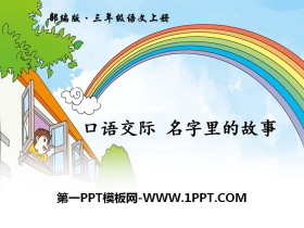 《口语交际：名字里的故事》PPT课件-第一PPT