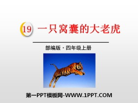 《一只窝囊的大老虎》PPT-第一PPT