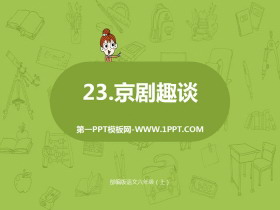 《京剧趣谈》PPT课件-第一PPT