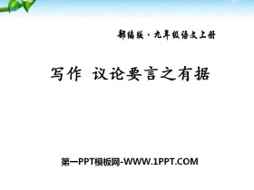 《议论要言之有据》PPT课件-第一PPT