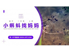《小蝌蚪找妈妈》PPT精品课件-第一PPT